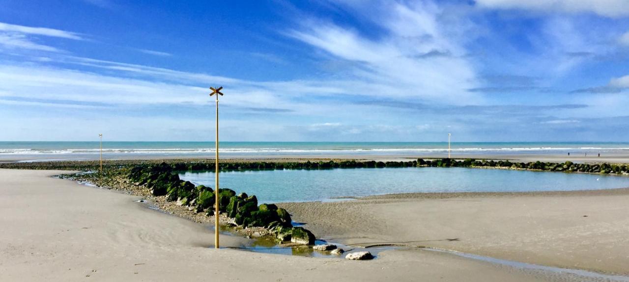 Joli Studio Proche Plage Et Centre Avec Parking Wimereux Exterior foto